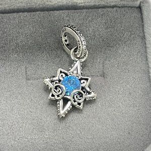 Pandora Disney Cinderella Blue Star Pendant